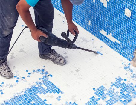 Encontrar obras de piscina